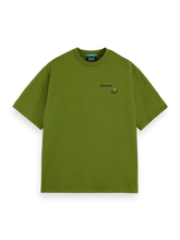 SCOTCH AND SODA Loose-Fit Front and Back Artwork T-Shirt - Gravity NYC